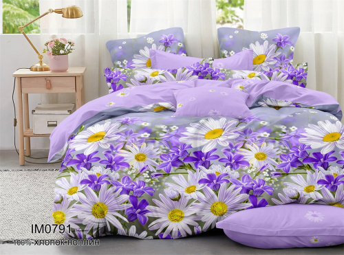 КПБ Поплин на резинке Арт. IM0791