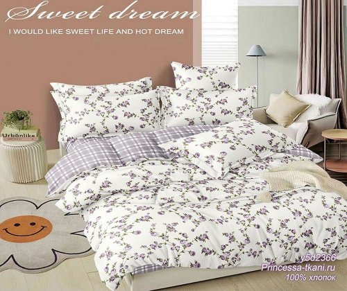 КПБ Поплин на резинке Арт. y5d2366